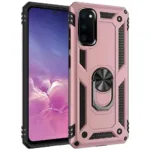 Slim Shockproof Ring Armor Stand Phone Case for Samsung Galaxy S20 - Image 5