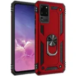 Slim Shockproof Ring Armor Stand Phone Case for Samsung Galaxy S20 Ultra - Image 4
