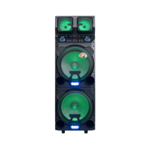 MT-1599 Dual 15'' Bluetooth Trolley Powerful Speaker