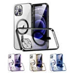 Magsafe Electro Plated Case For iPhone 15 Plus