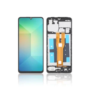 11A Replacement LCD Screen For Samsung Galaxy A06 A065F Black With Frame