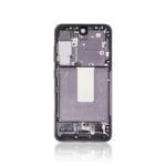 124C Replacement OLED LCD Screen For Samsung Galaxy S23 (S911B) Black With Frame