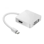 14A 3 in 1 Mini Display Port to HDMI+DVI+DP Adaptor