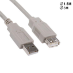 15A USB Extension Male to Female USB Cable