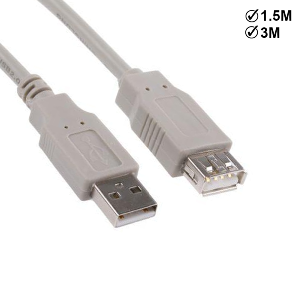 USB Extension Male to Female USB Cable