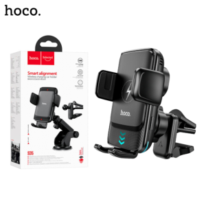 HOCO S35 Smart Alignment Car Wireless Charger & Holder