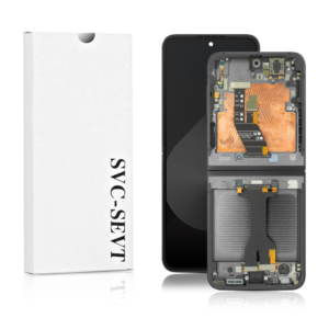 Genuine LCD Screen For Samsung Galaxy Z Flip 6 (F7410) With Frame & Touchpad – Black (Pull Out)
