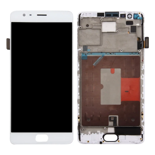 Replacement LCD Display Touch Screen For One Plus 3T (A3003) - With Frame