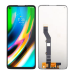 1A Replacement LCD Screen For Motorola Moto G9 Plus Black - No Frame