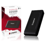 22A Kingston XS1000 2TB External SSD – USB 3.2 Gen 2 - Black