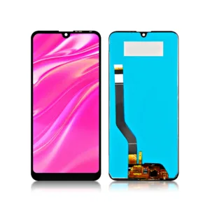 Replacement LCD Screen Display Touch and Digitizer Assembly for Huawei Y7 2019 Black - No Frame
