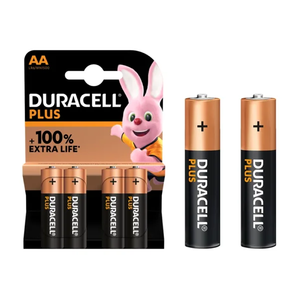 Duracell Plus Copper Top Alkaline Batteries