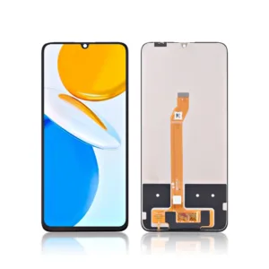 Replacement LCD Screen Display Touch and Digitizer Assembly for Honor X7 Black - No Frame