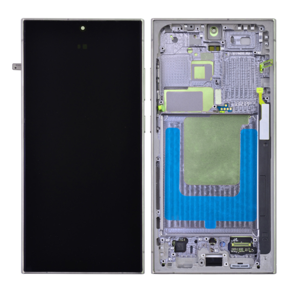 Replacement OLED LCD Screen For Samsung Galaxy S24 Ultra (S928) Black - With Frame