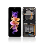 Pull Out A Grade Replacement LCD Screen For Samsung Galaxy Z Flip 3 (F711B) With Frame & Touchpad - Black