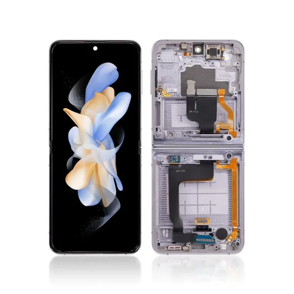Pull Out A Grade Replacement LCD Screen For Samsung Galaxy Z Flip 4 (F721B) With Frame & Touchpad - 1