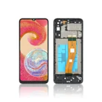 328A Premium A+ LCD Screen For Samsung Galaxy A04e A042F Black With Frame Main