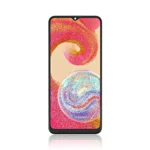 328A Premium A+ LCD Screen For Samsung Galaxy A04e A042F Black With Frame Main - 1