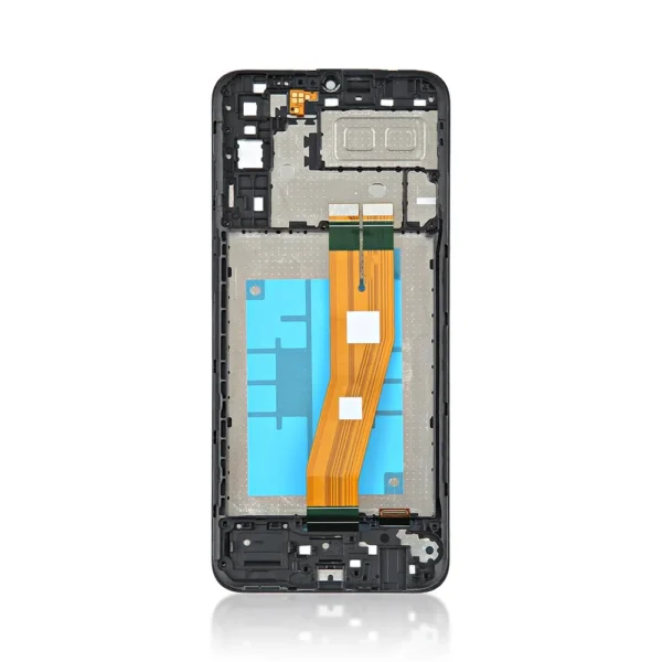 328A Premium A+ LCD Screen For Samsung Galaxy A04e A042F Black With Frame Main - 2