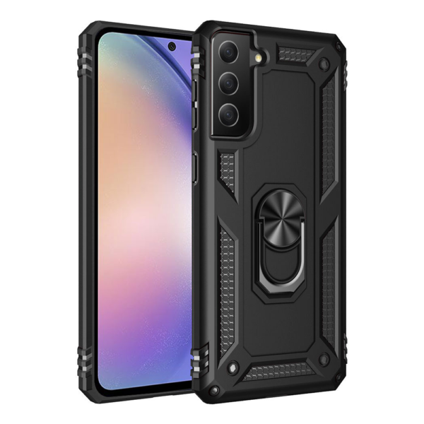 34B Slim Shockproof Ring Armor Stand Phone Case for Samsung Galaxy A54 iShine Trade T/A Boltify Limited