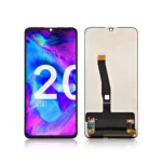 Replacement LCD Screen Display Touch and Digitizer Assembly for Honor 20 Lite Black - No Frame