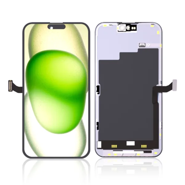Soft OLED iPhone 15 Pro Max LCD Module Display and Touch Screen Digitizer Assembly