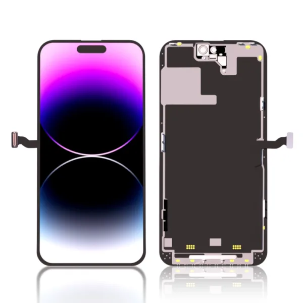 Soft OLED iPhone 14 Pro Max LCD Module Display and Touch Screen Digitizer Assembly