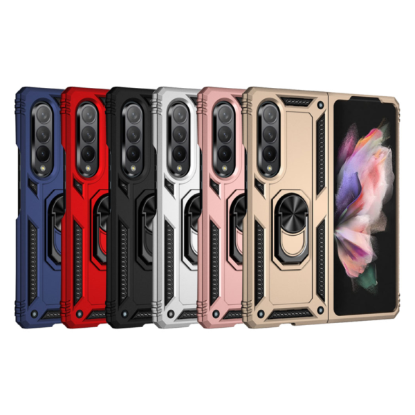 41A Slim Shockproof Ring Armor Stand Phone Case for Samsung Galaxy Z Fold 3 iShine Trade T/A Boltify Limited