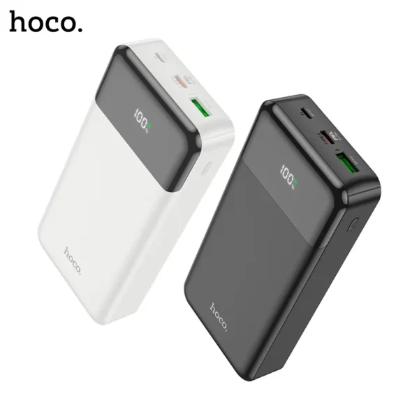 5B Hoco J102A Cool figure PD20W+QC3.0 power bank 20000mAh WHITE