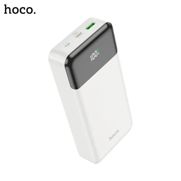 5C Hoco J102A Cool figure PD20W+QC3.0 power bank 20000mAh WHITE