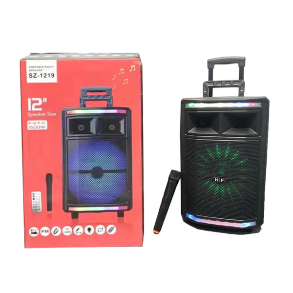 6A SS 1219 Big Powerful Karaoke Speaker iShine Trade T/A Boltify Limited