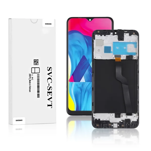 Genuine LCD Screen For Samsung Galaxy M10 (M105) With Frame & Touchpad - Black  (GH82-19366A)