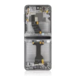 7C Pull Out LCD Screen For Samsung Galaxy Z Flip 5 F731 With Frame Black