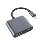 8A 2 in 1 Lightning to HDMI Video Converter