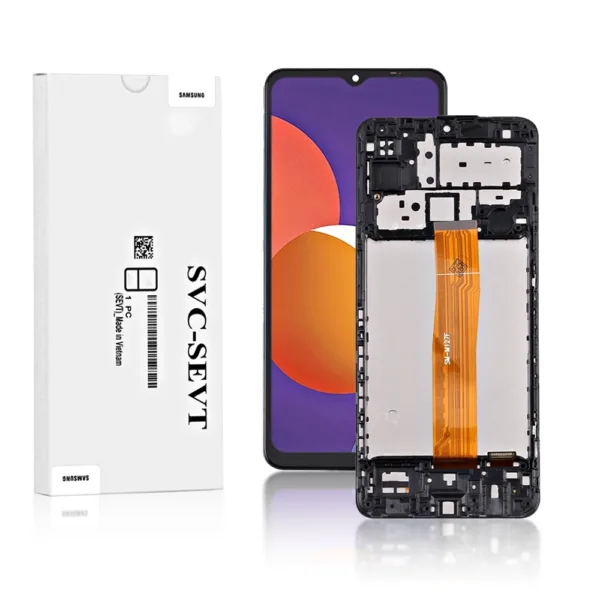 Genuine LCD Screen For Samsung Galaxy M12 (M127) No Frame - Black  (GH82-25042A)