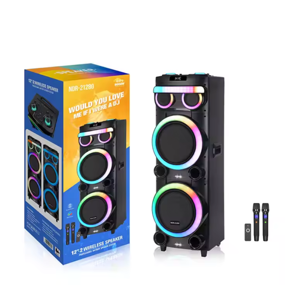 9A NDR 21280 High Powerful Bluetooth Outdoor Trolley Speaker iShine Trade T/A Boltify Limited
