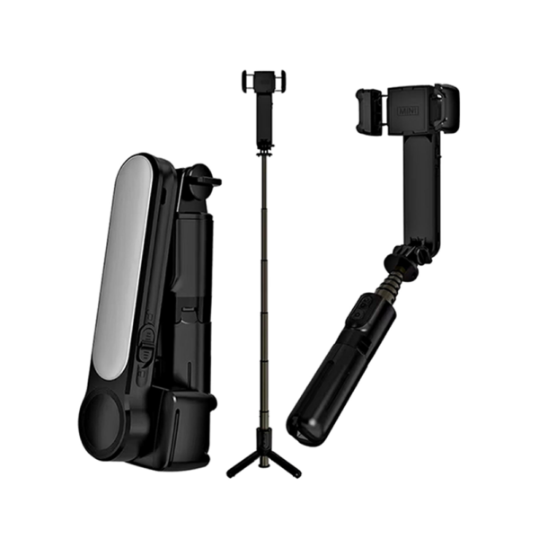9B L09 Gimbal Stabilizer Foldable Wireless Bluetooth Selfie Stick Tripod iShine Trade T/A Boltify Limited