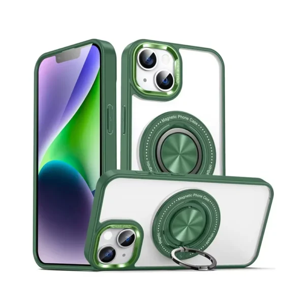 9B Shadow Magsafe Case For iPhone 15 Plus Green