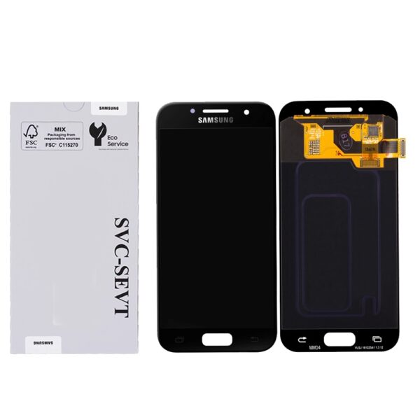 Genuine LCD Screen For Samsung Galaxy A3 2017 (A320) No Frame - Black  (GH97-19732A)