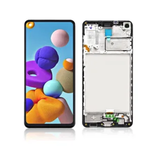 Replacement OLED LCD Screen For Samsung Galaxy A21S (A217) - With Frame