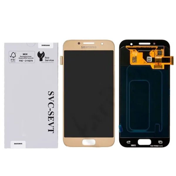 Genuine LCD Screen For Samsung Galaxy A3 2017 (A320) No Frame - Gold  (GH97-19732B)