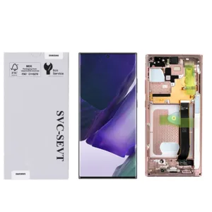 Genuine LCD Screen For Samsung Galaxy Note 20 5G (N980) With Frame & Touchpad - Bronze  (GH82-23495B)