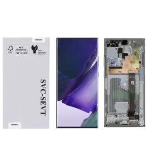 Genuine LCD Screen For Samsung Galaxy Note 20 Ultra 5G (N980) With Frame & Touchpad - White  (GH82-23597C)