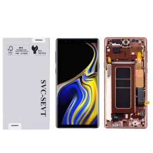 Genuine LCD Screen For Samsung Galaxy Note 9 (N960) With Frame & Touchpad - Gold  (GH97-22269D)