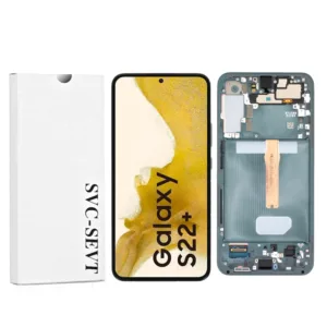 Genuine LCD Screen For Samsung Galaxy S22 Plus 5G (S906) With Frame and Touchpad - Green  (GH97-27500C)