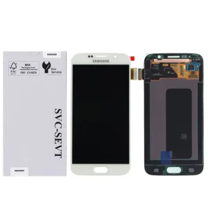 Genuine LCD Screen For Samsung Galaxy S6 (G920) No Frame - White  (GH97-17260B)