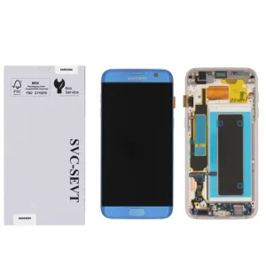 Genuine LCD Screen For Samsung Galaxy S7 Edge (G935) With Frame and  Touchpad - Blue  (GH97-18533G)