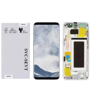Genuine LCD Screen For Samsung Galaxy S8 Plus (G955) With Frame and  Touchpad - Arctic Silver  (GH97-20470B)