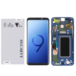 Genuine LCD Screen For Samsung Galaxy S9 Plus (G965) With Frame and Touchpad - Blue  (GH97-21691D)