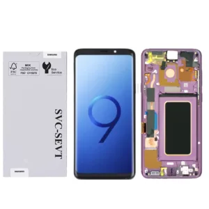 Genuine LCD Screen For Samsung Galaxy S9 Plus (G965) With Frame and  Touchpad - Lilac Purple  (GH97-21691B)